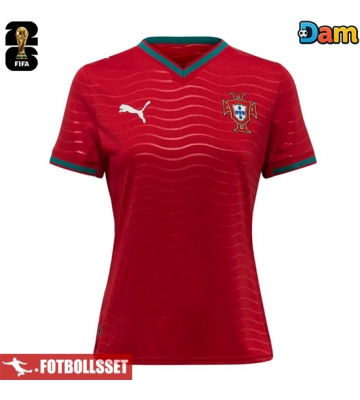 Portugal Hemmatröja Dam VM 2026 Kortärmad